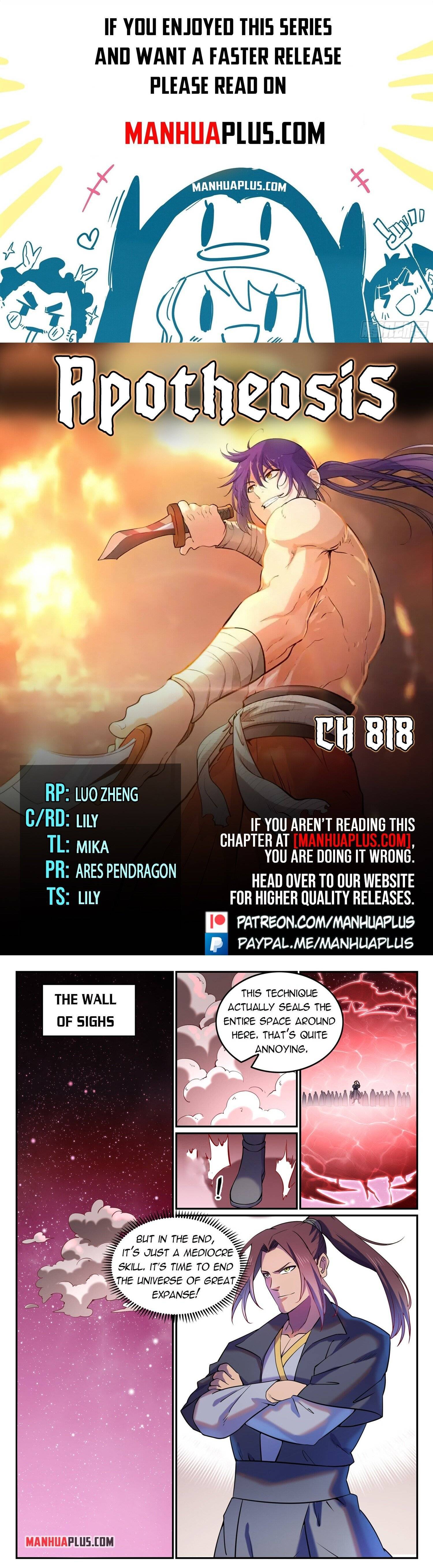 Apotheosis - Chapter 818