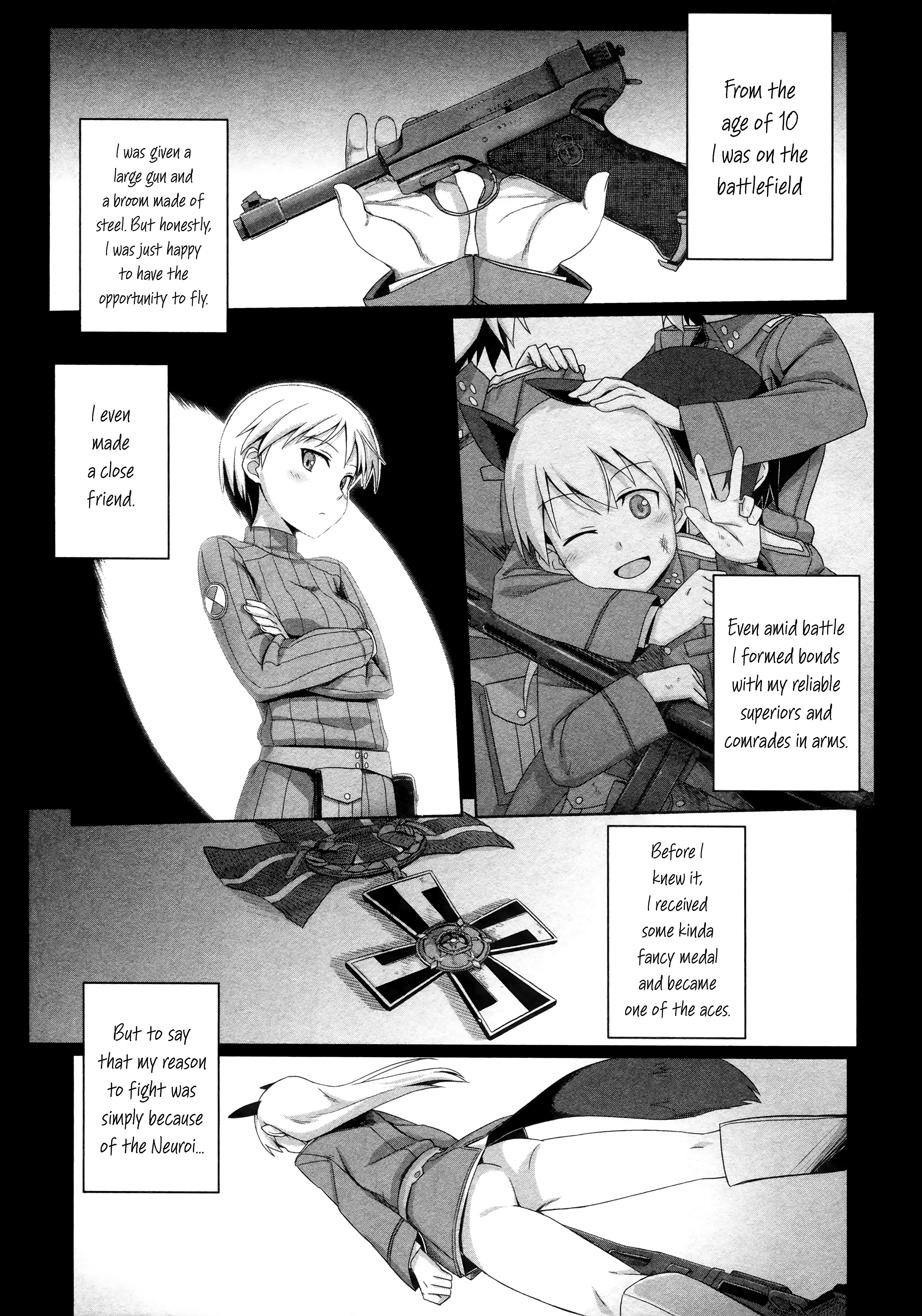 Strike Witches: Official Comic À La Carte - Vol.1 Chapter 1: The Twilight Trio