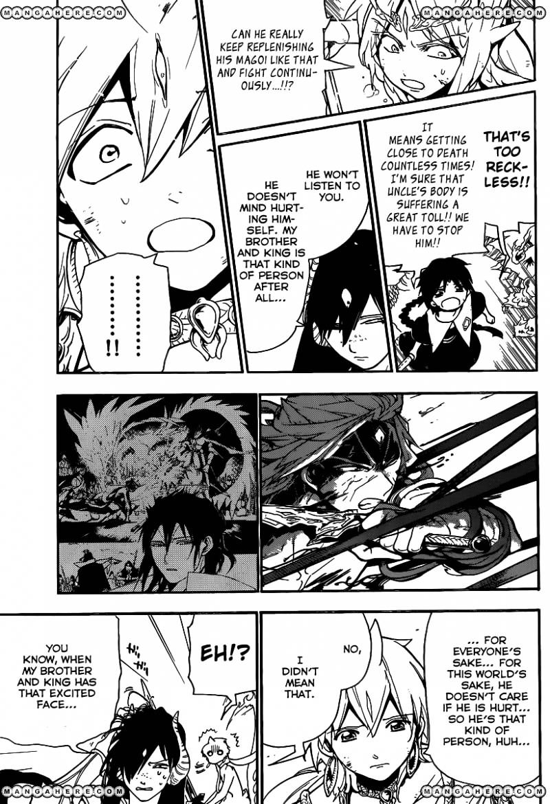 Magi - Labyrinth Of Magic - Vol.12 Chapter 190 : Union Of Flames