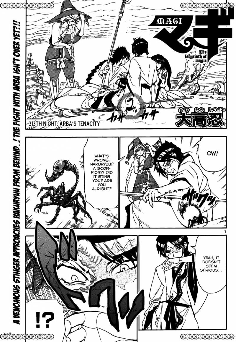 Magi - Labyrinth Of Magic - Vol.20 Chapter 313