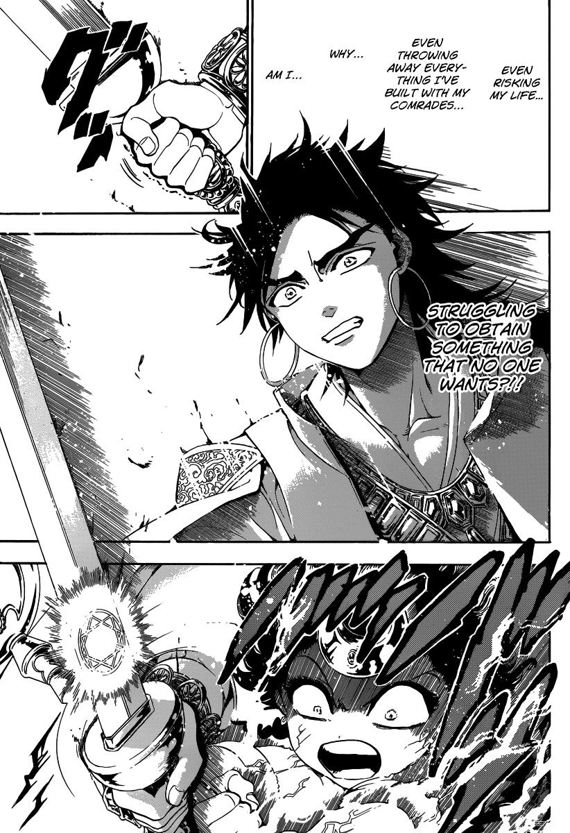 Magi - Labyrinth Of Magic - Vol.20 Chapter 321 : Sinbad's Smile