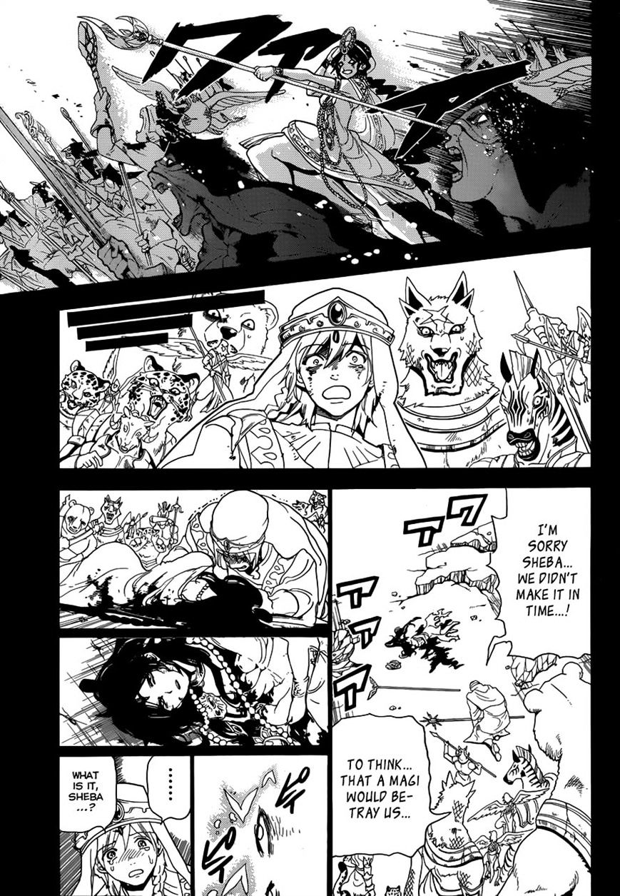 Magi - Labyrinth Of Magic - Vol.20 Chapter 234 : The Revolt Of The Eight-Point Star