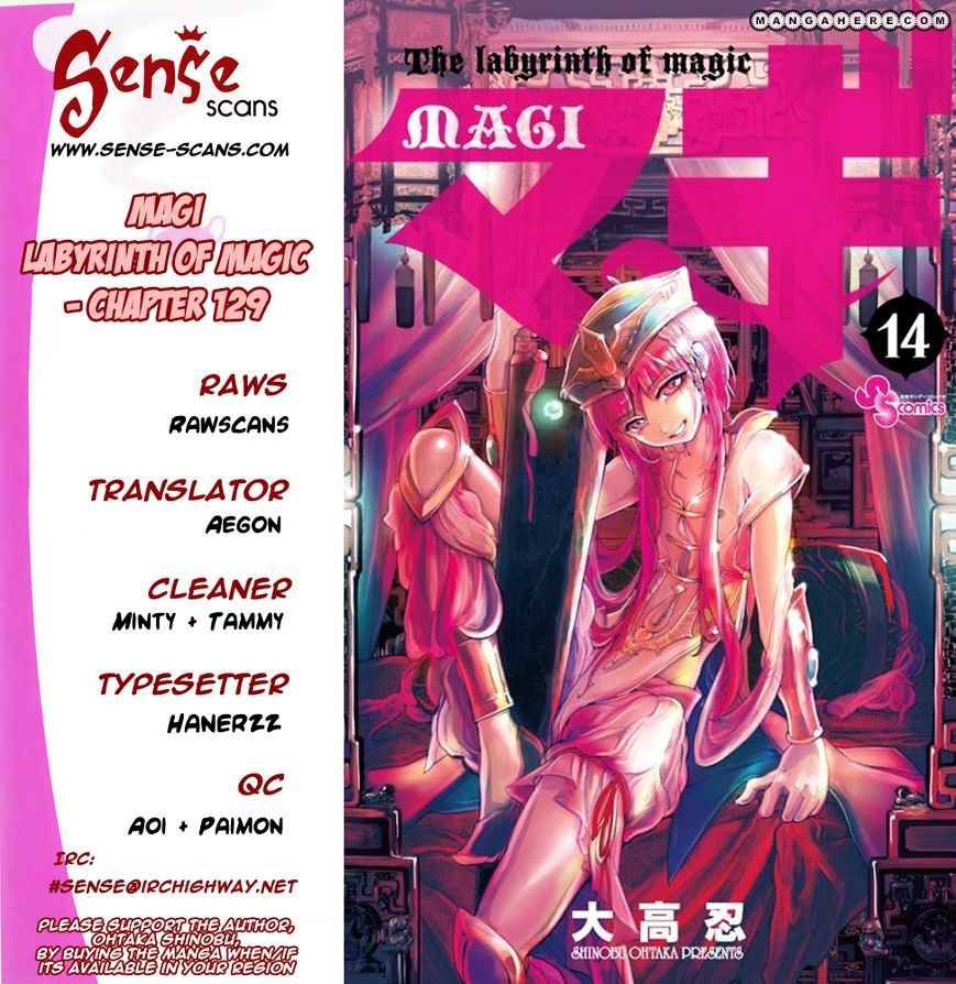 Magi - Labyrinth Of Magic - Vol.12 Chapter 129 : Independence