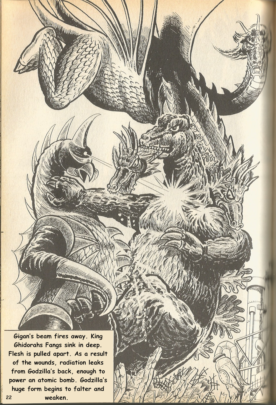 The Godzilla Comic Anthology - Vol.1 Chapter 13: Godzilla's Resumed Earth Defense Battle