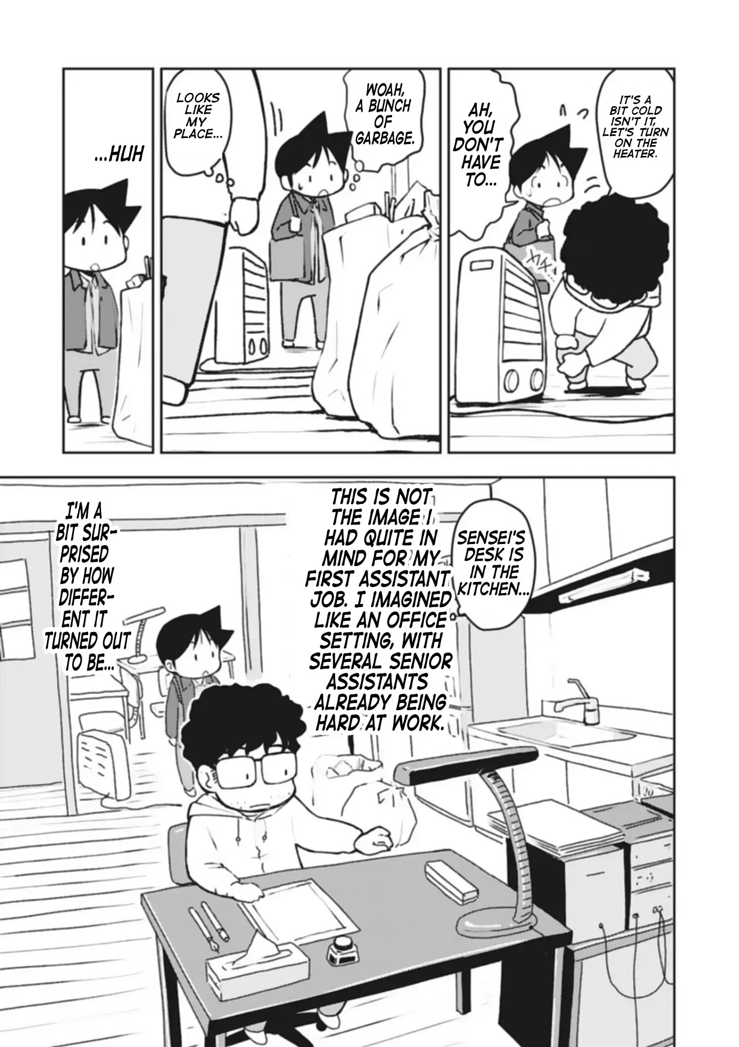 Sensei Hakusho - Chapter 1: Togashi-Sensei's Workplace