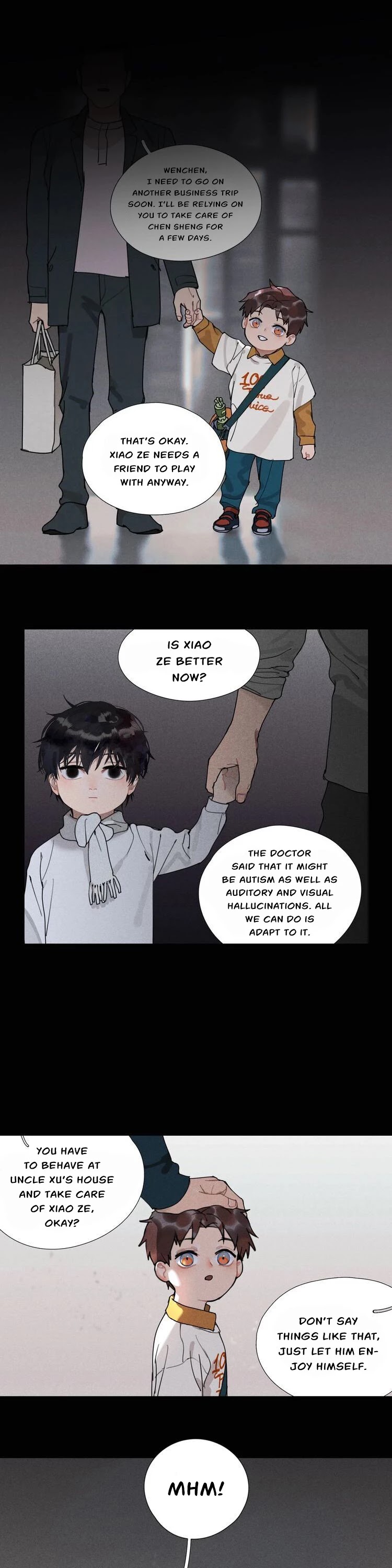 Shen Ze - Chapter 12: Fake Smile