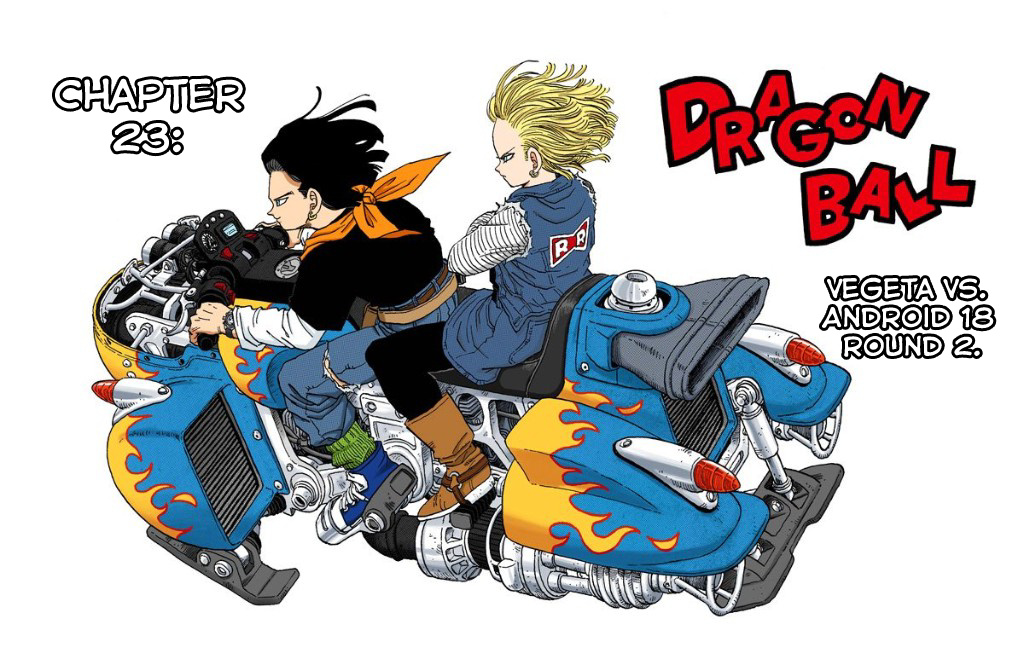 Dragon Ball Full Color - Androids/Cell Arc - Vol.2 Chapter 23: Vegeta Vs. Android 18 Round 2