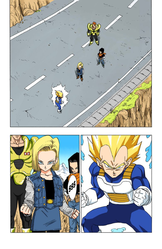 Dragon Ball Full Color - Androids/Cell Arc - Vol.2 Chapter 22: Vegeta Vs. Android 18