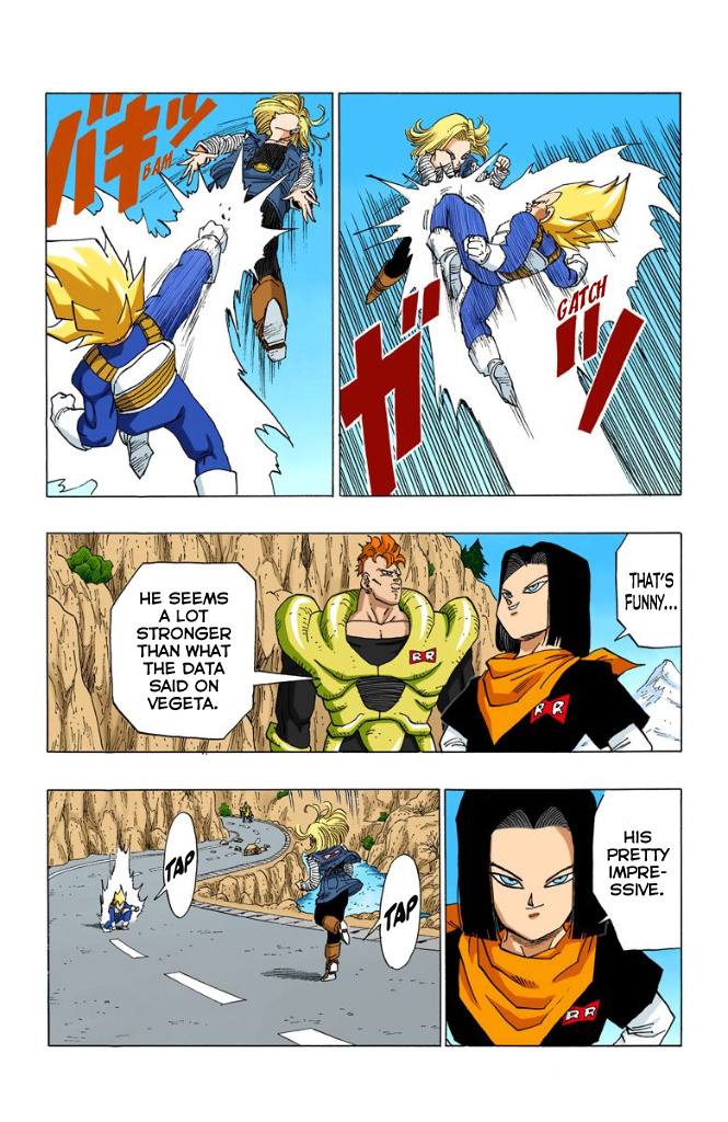 Dragon Ball Full Color - Androids/Cell Arc - Vol.2 Chapter 22: Vegeta Vs. Android 18