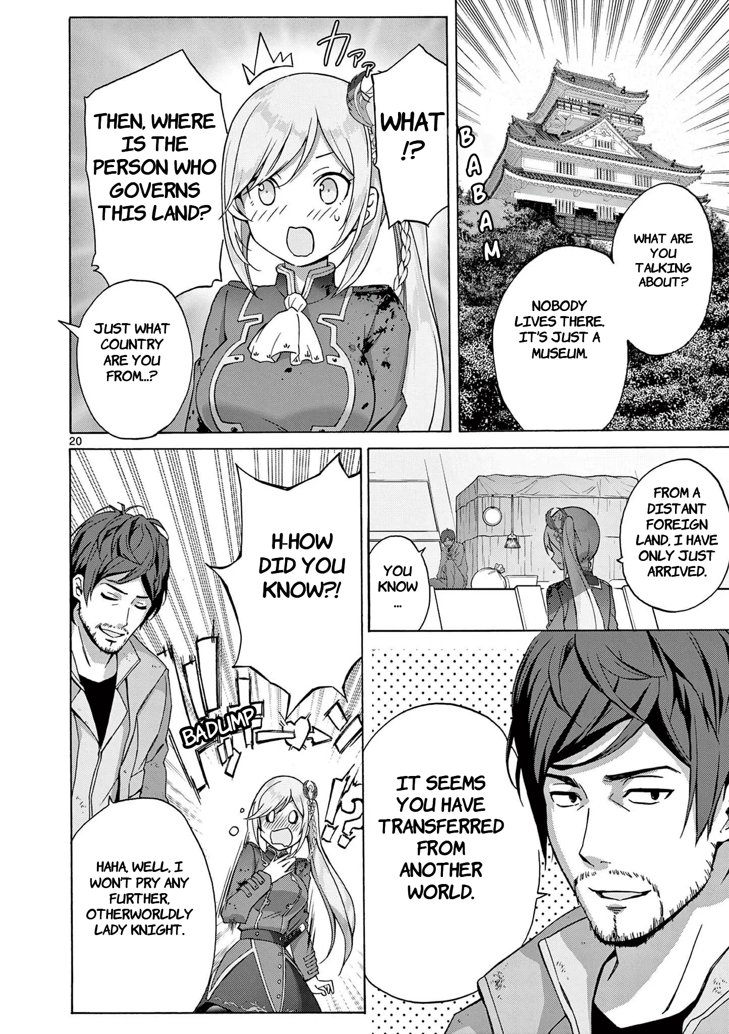 Henjin No Salad Bowl - Vol.1 Chapter 3: The Homeless Female Knight - 1