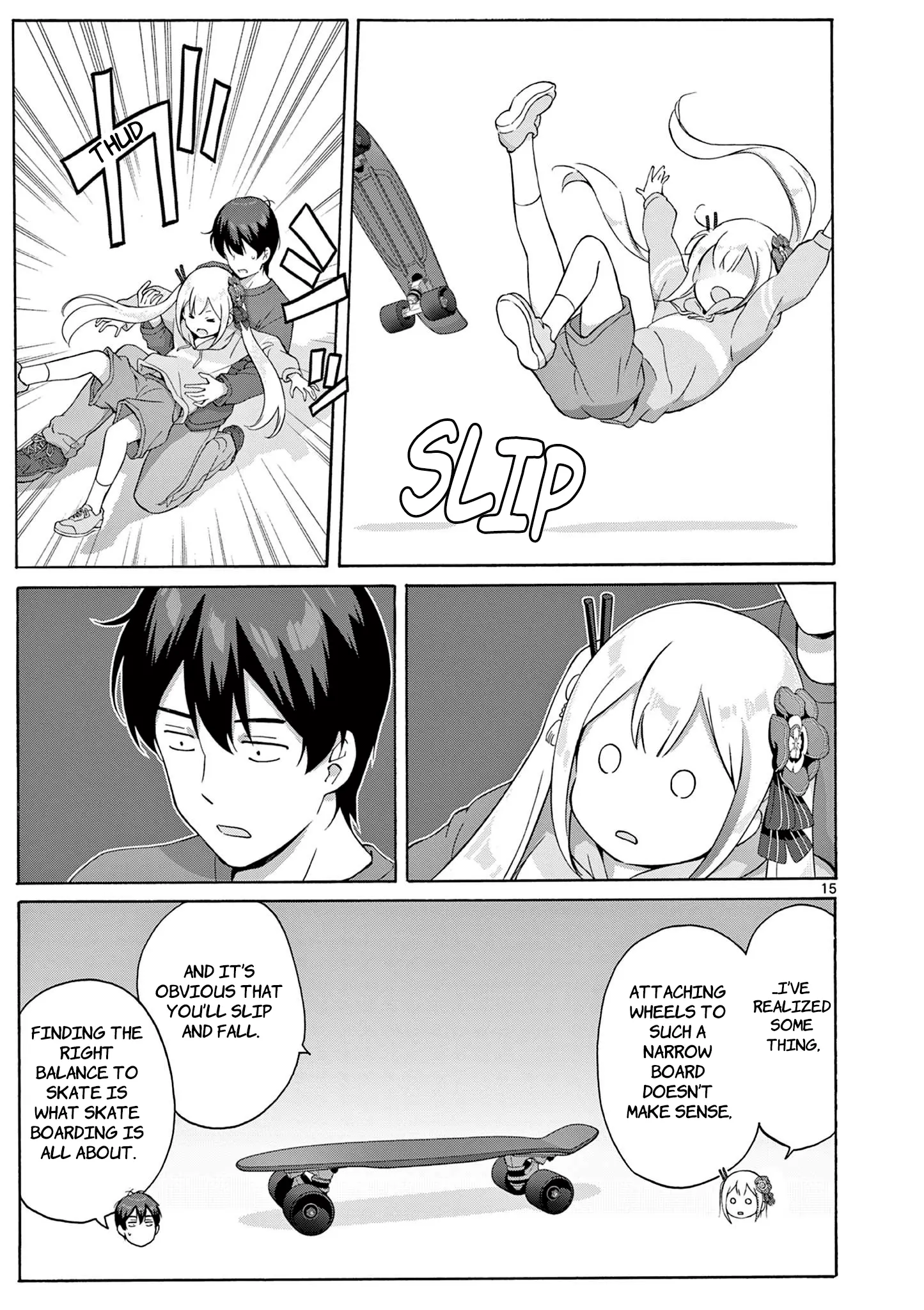 Henjin No Salad Bowl - Vol.2 Chapter 8: The Princess And The Skateboard