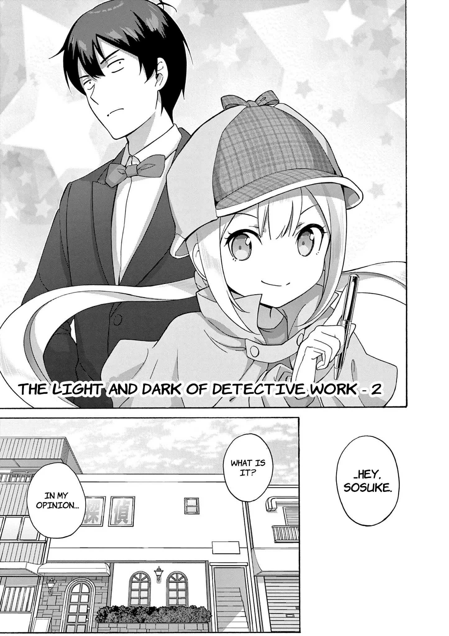 Henjin No Salad Bowl - Vol.3 Chapter 13: The Light And Dark Of Detective Work - 2