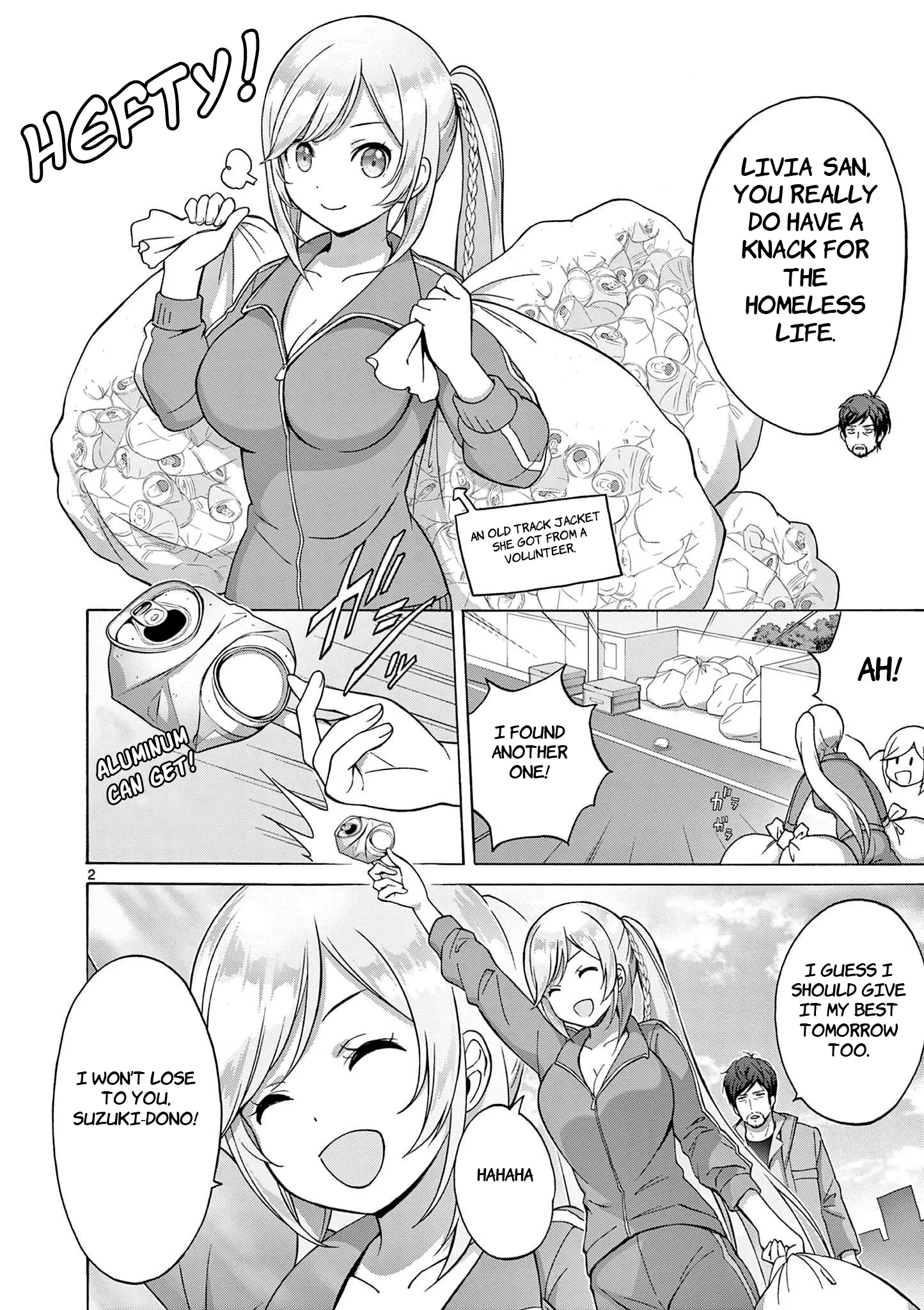 Henjin No Salad Bowl - Vol.1 Chapter 4: The Homeless Female Knight - 2