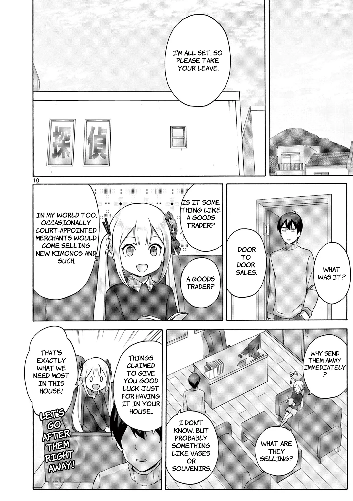 Henjin No Salad Bowl - Vol.2 Chapter 9: The Female Knight Is The Savior - 1