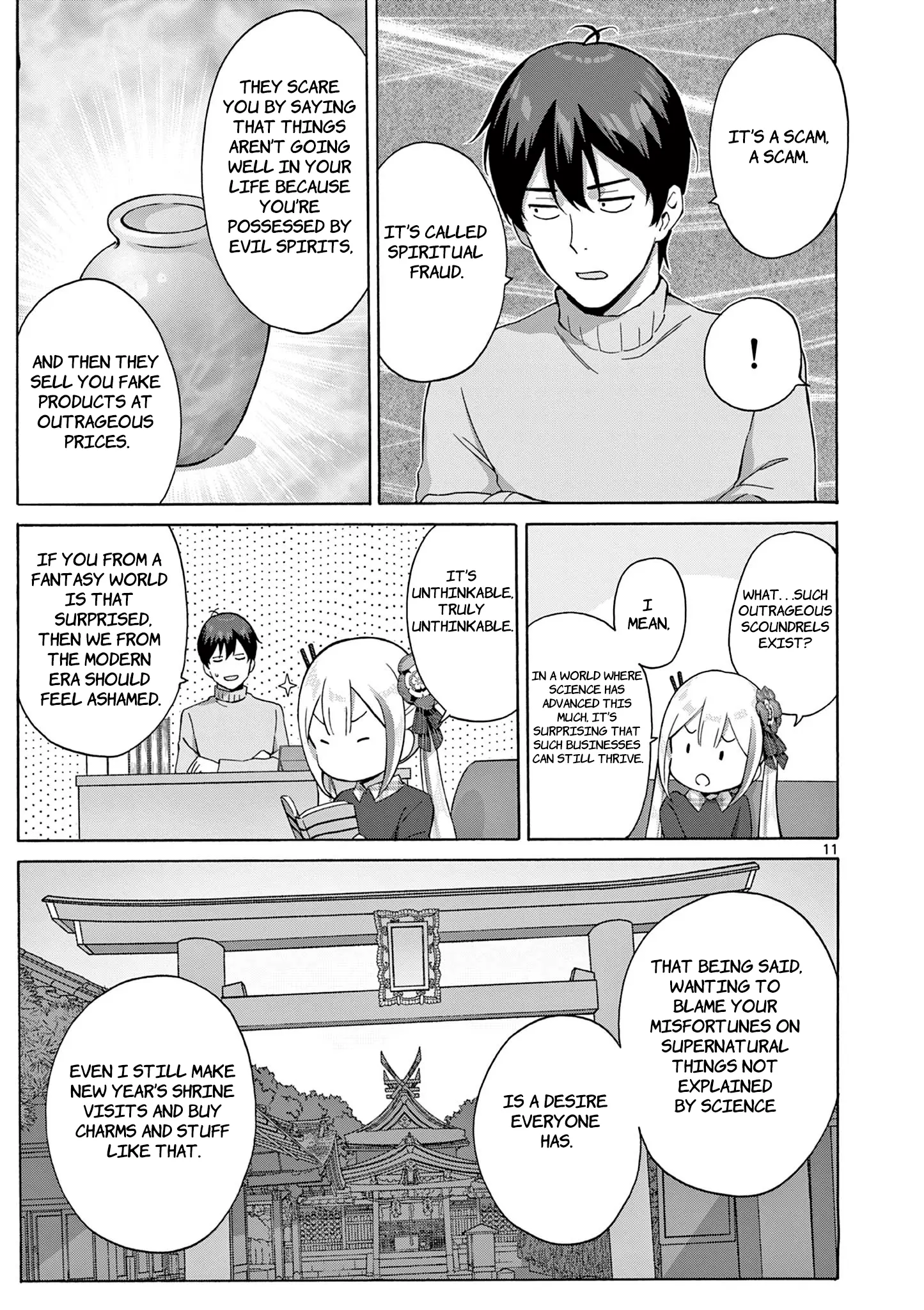 Henjin No Salad Bowl - Vol.2 Chapter 9: The Female Knight Is The Savior - 1