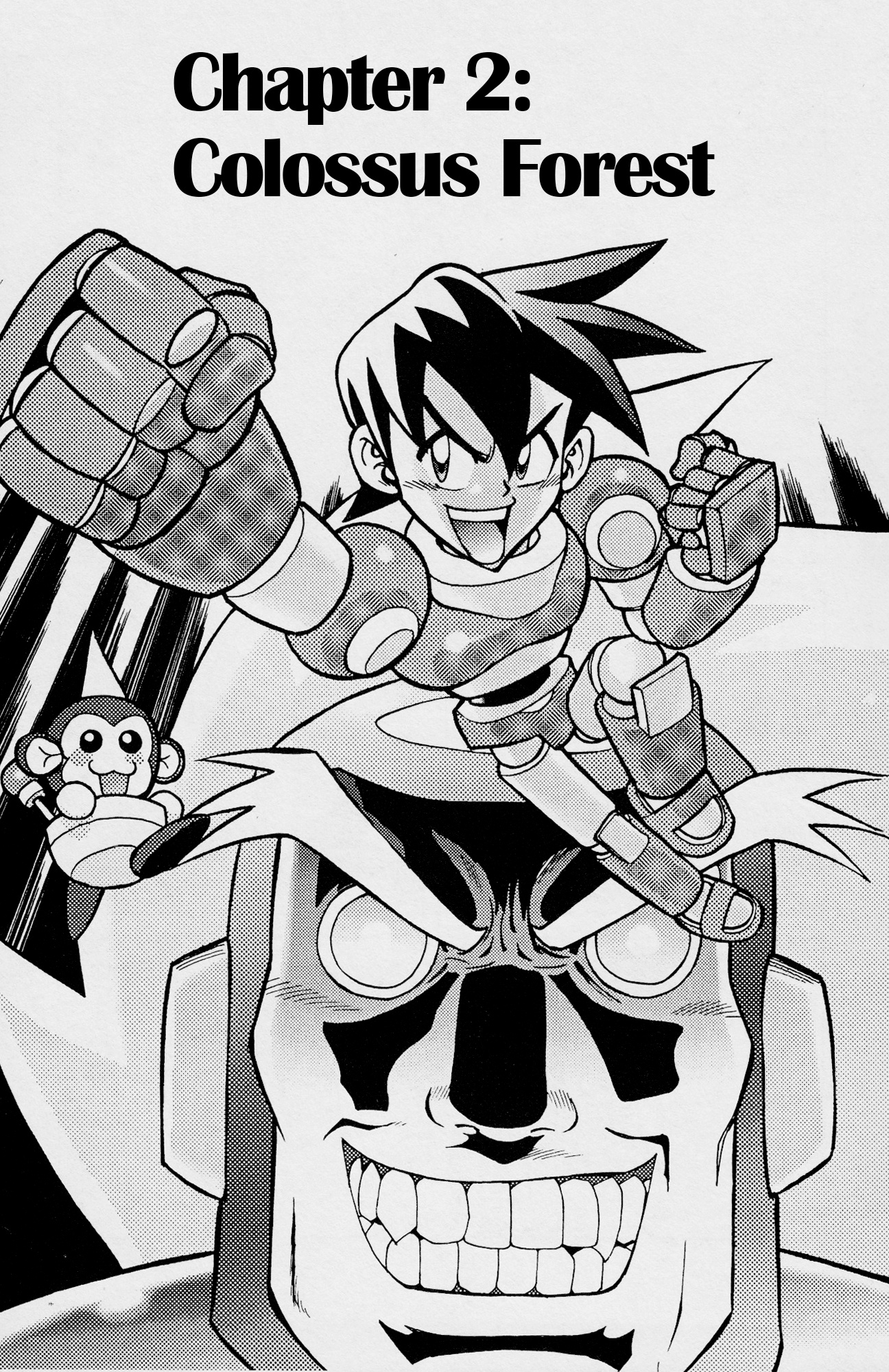 Rockman Dash - Vol.1 Chapter 2: Colossus Forest