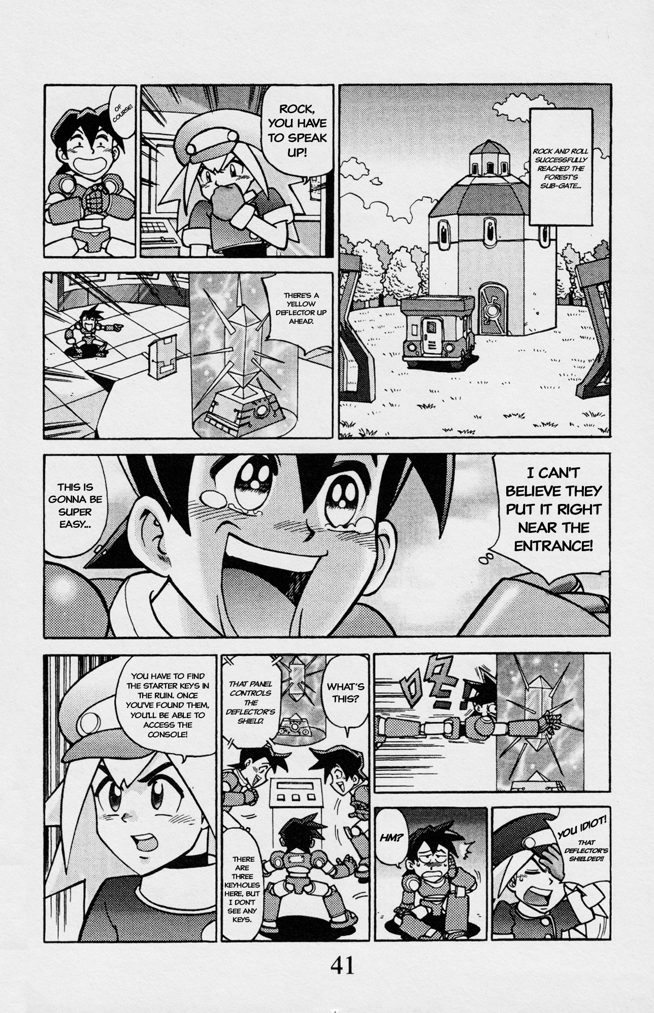 Rockman Dash - Vol.1 Chapter 2: Colossus Forest