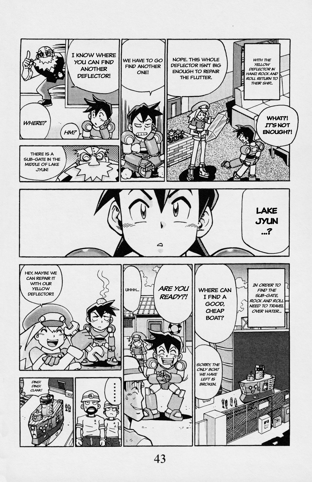 Rockman Dash - Vol.1 Chapter 2: Colossus Forest