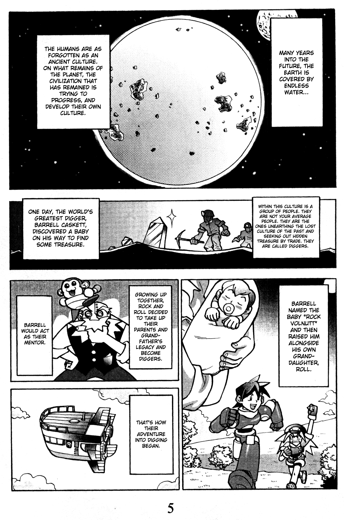 Rockman Dash - Vol.1 Chapter 1: The Beginning Of The Adventure