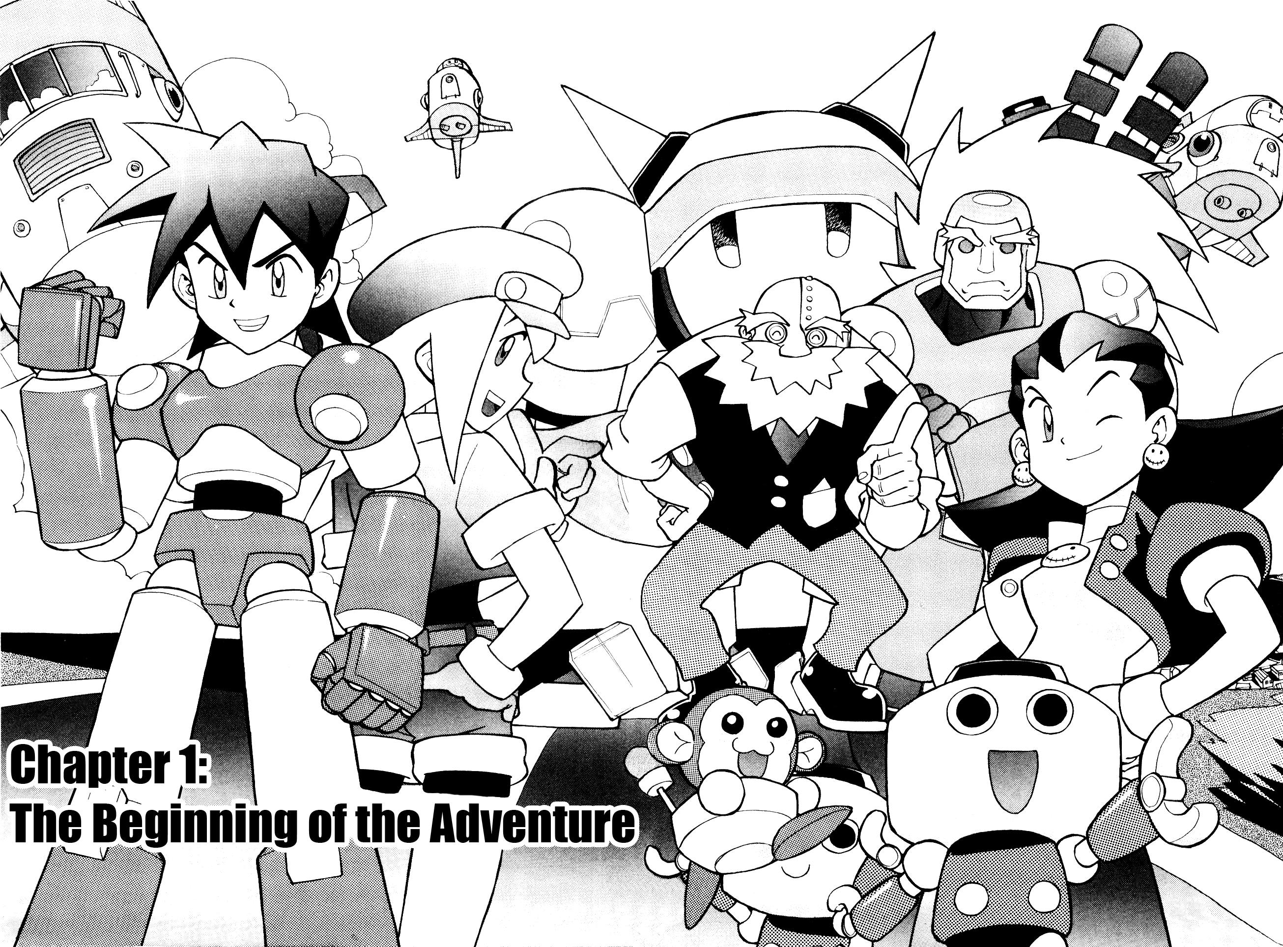 Rockman Dash - Vol.1 Chapter 1: The Beginning Of The Adventure