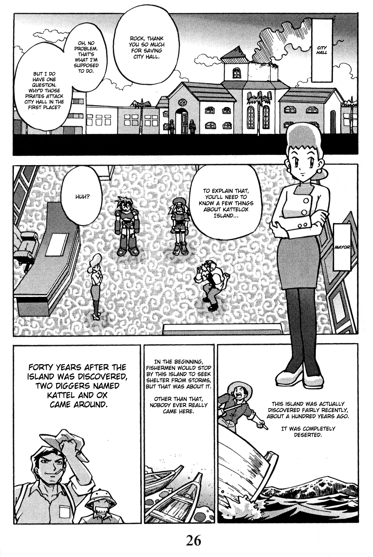 Rockman Dash - Vol.1 Chapter 1: The Beginning Of The Adventure