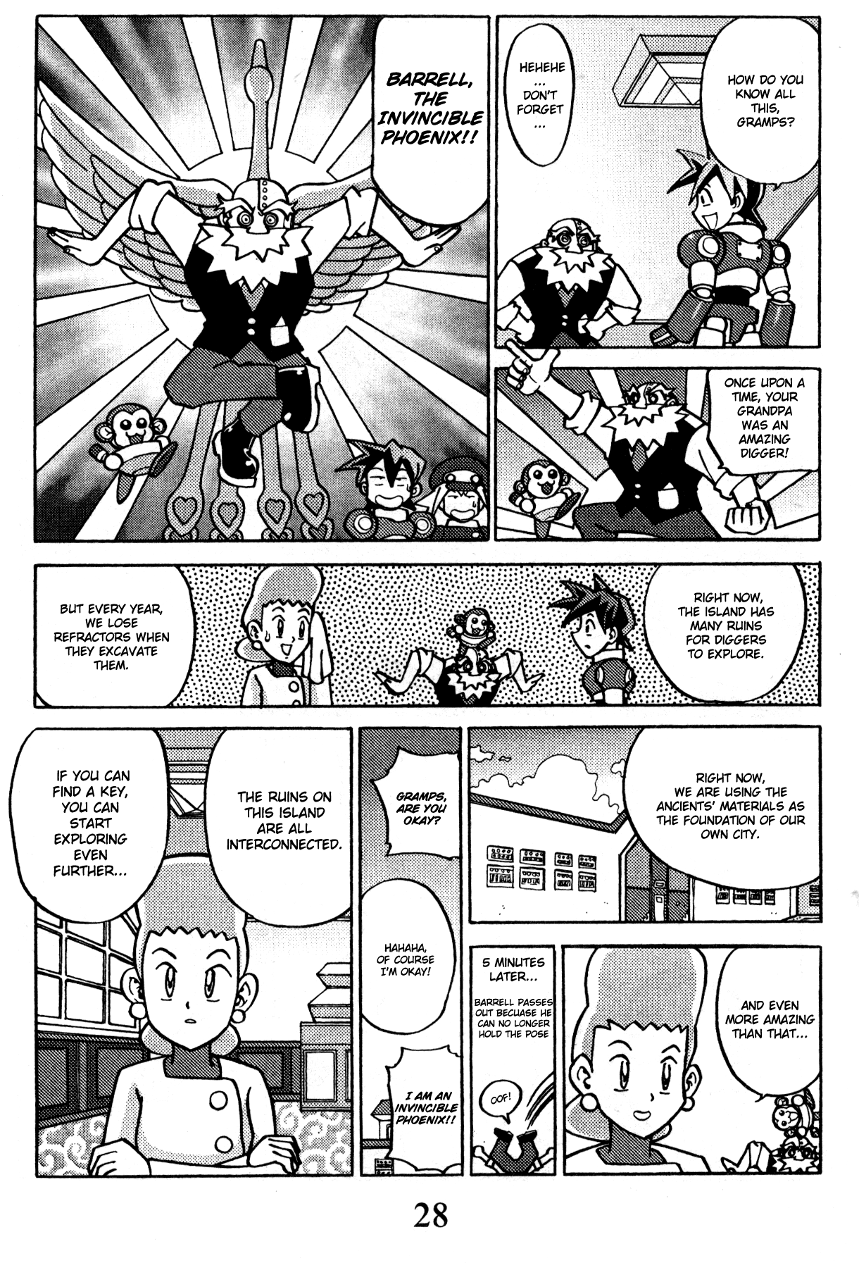 Rockman Dash - Vol.1 Chapter 1: The Beginning Of The Adventure