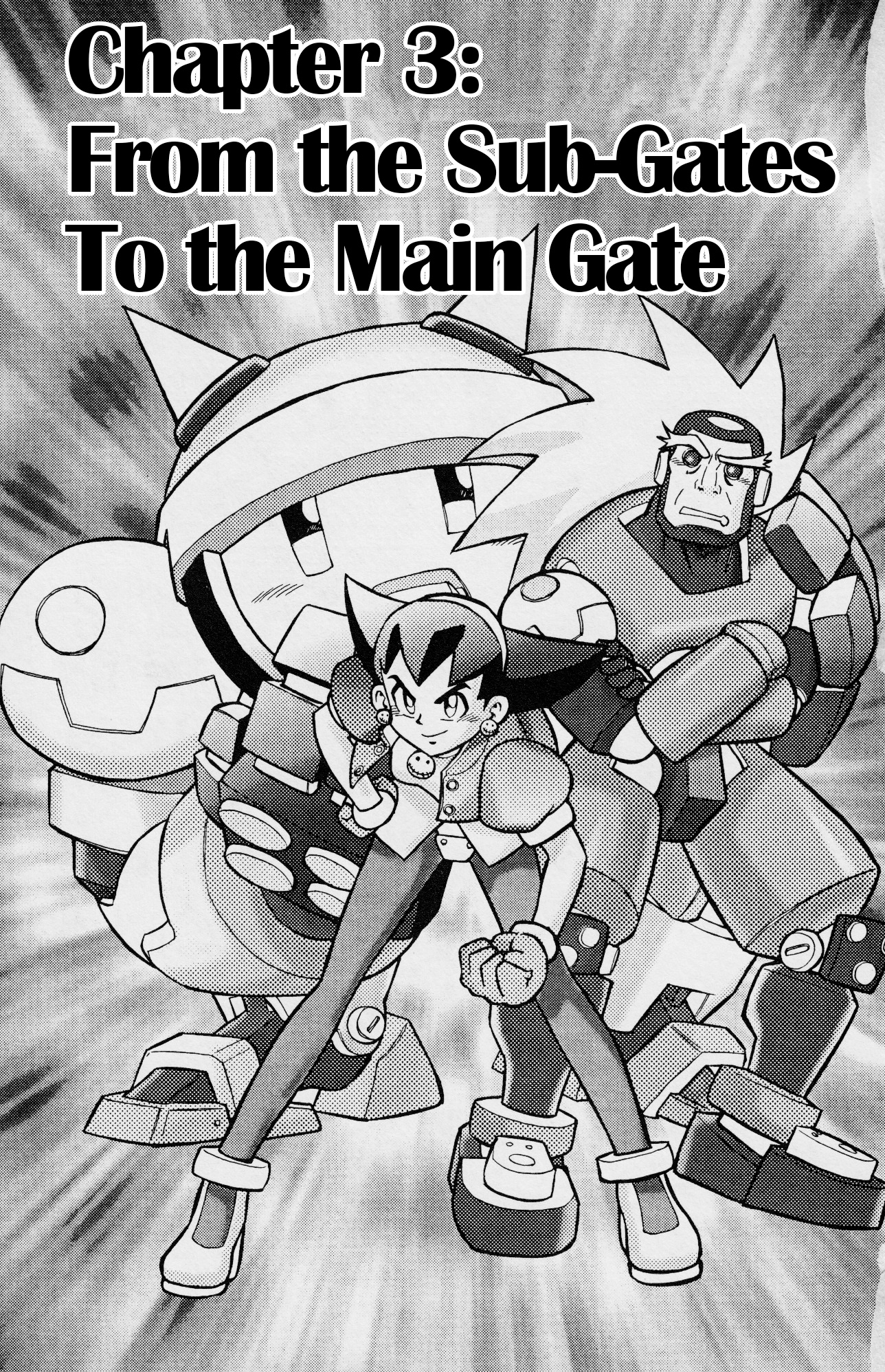 Rockman Dash - Vol.1 Chapter 3: From The Sub-Gates To The Main Gate