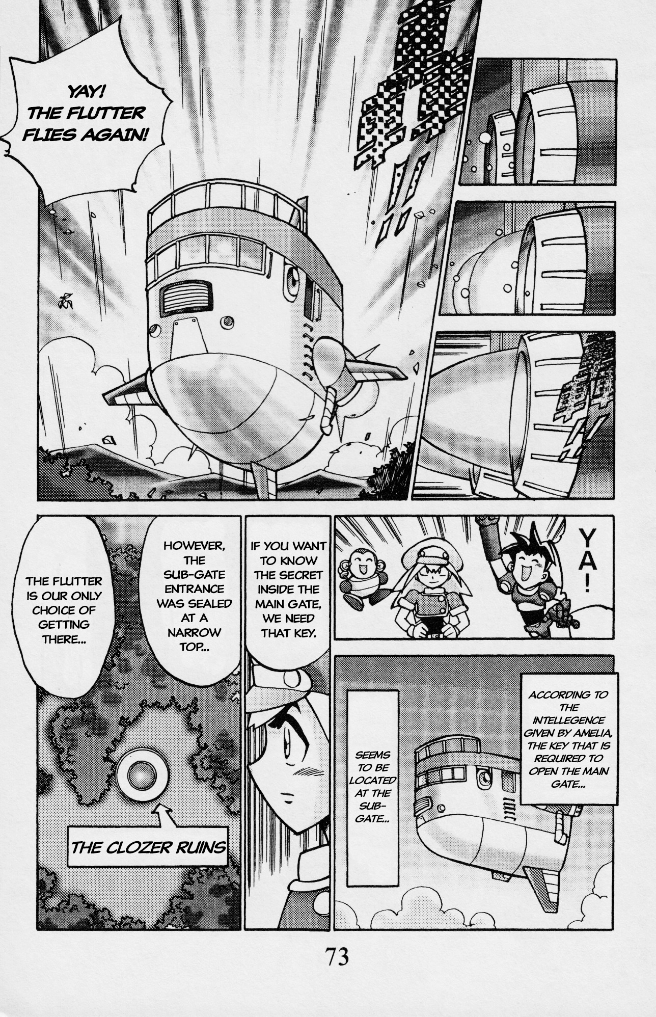 Rockman Dash - Vol.1 Chapter 3: From The Sub-Gates To The Main Gate