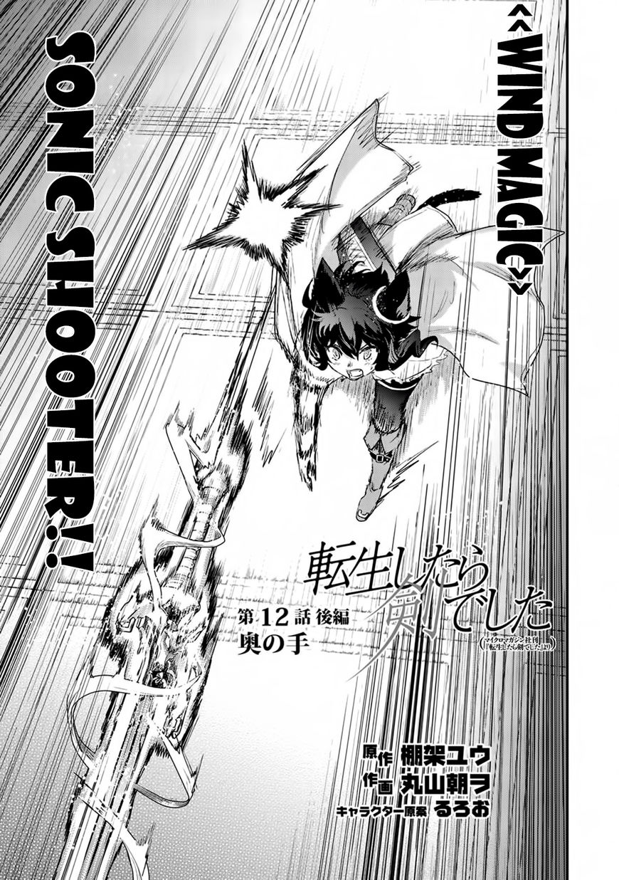 Tensei Shitara Ken Deshita - Chapter 12