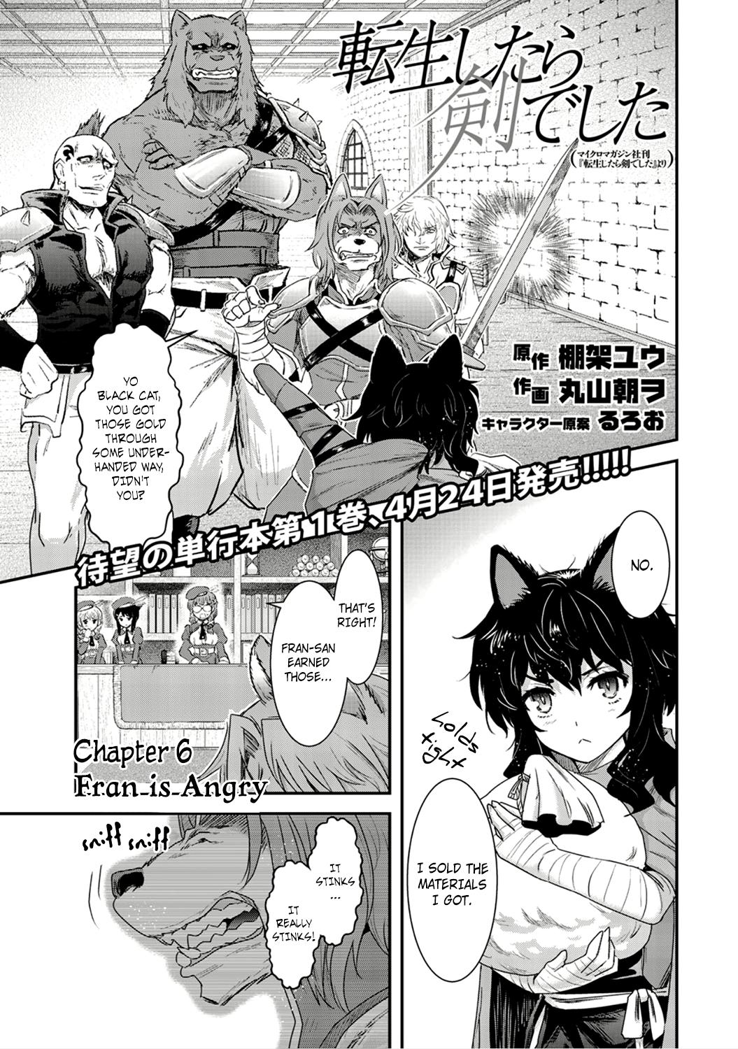 Tensei Shitara Ken Deshita - Chapter 6 : Fran Is Angry