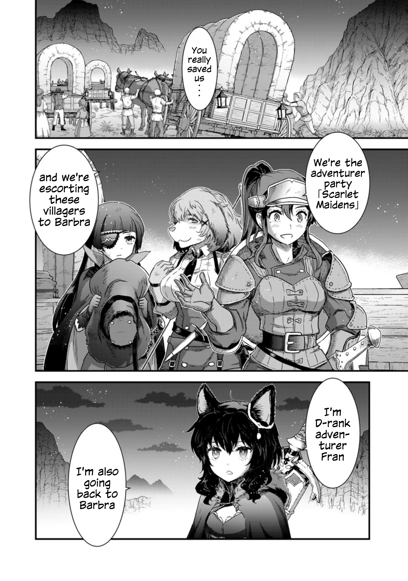 Tensei Shitara Ken Deshita - Chapter 69: The Scarlet Maidens And The Bandit's Hideout