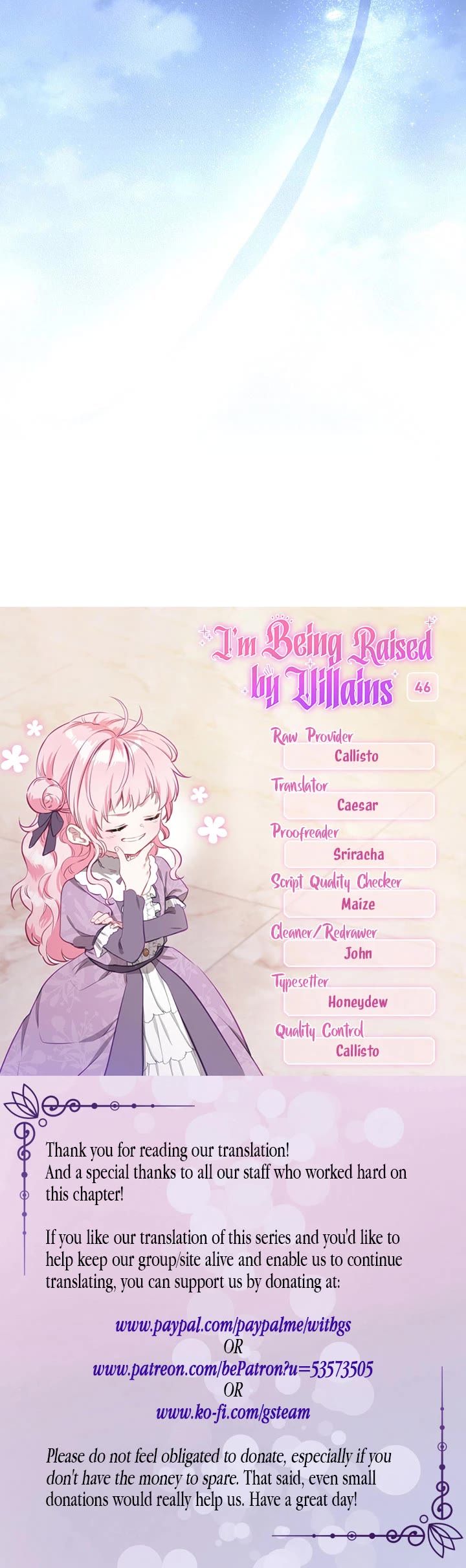 I'm Being Raised By Villains - Chapter 46