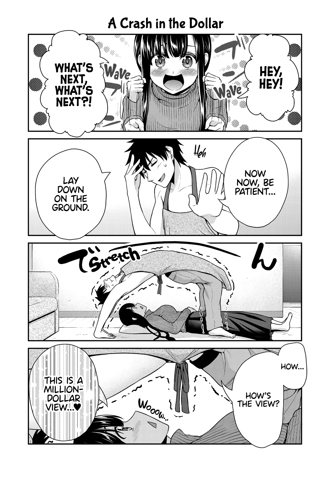 Fechippuru ~Our Innocent Love~ - Vol.2 Chapter 12: Putting Your Back Into It (Too Much)