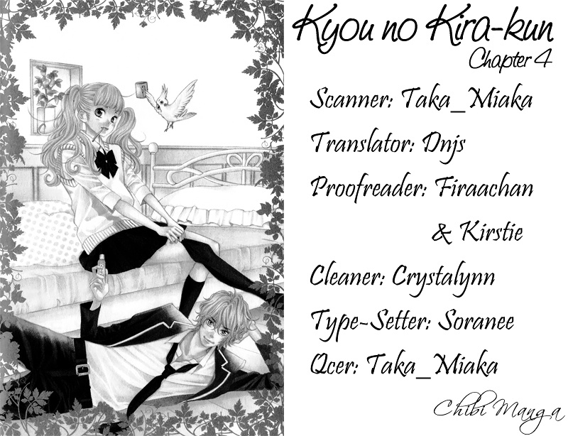 Kyou No Kira-Kun - Vol.1 Chapter 4 : U And I