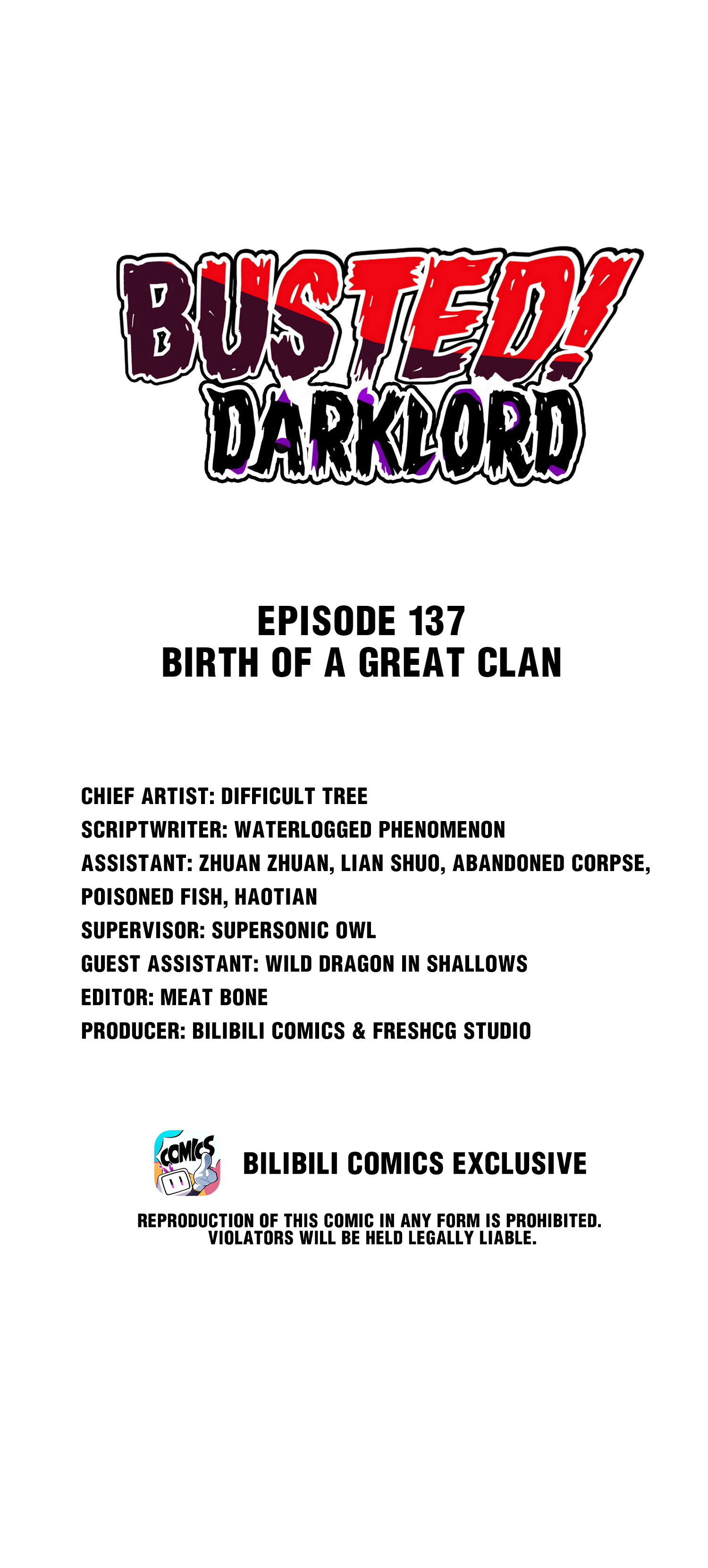 Busted! Darklord - Chapter 137: Birth Of A Great Clan