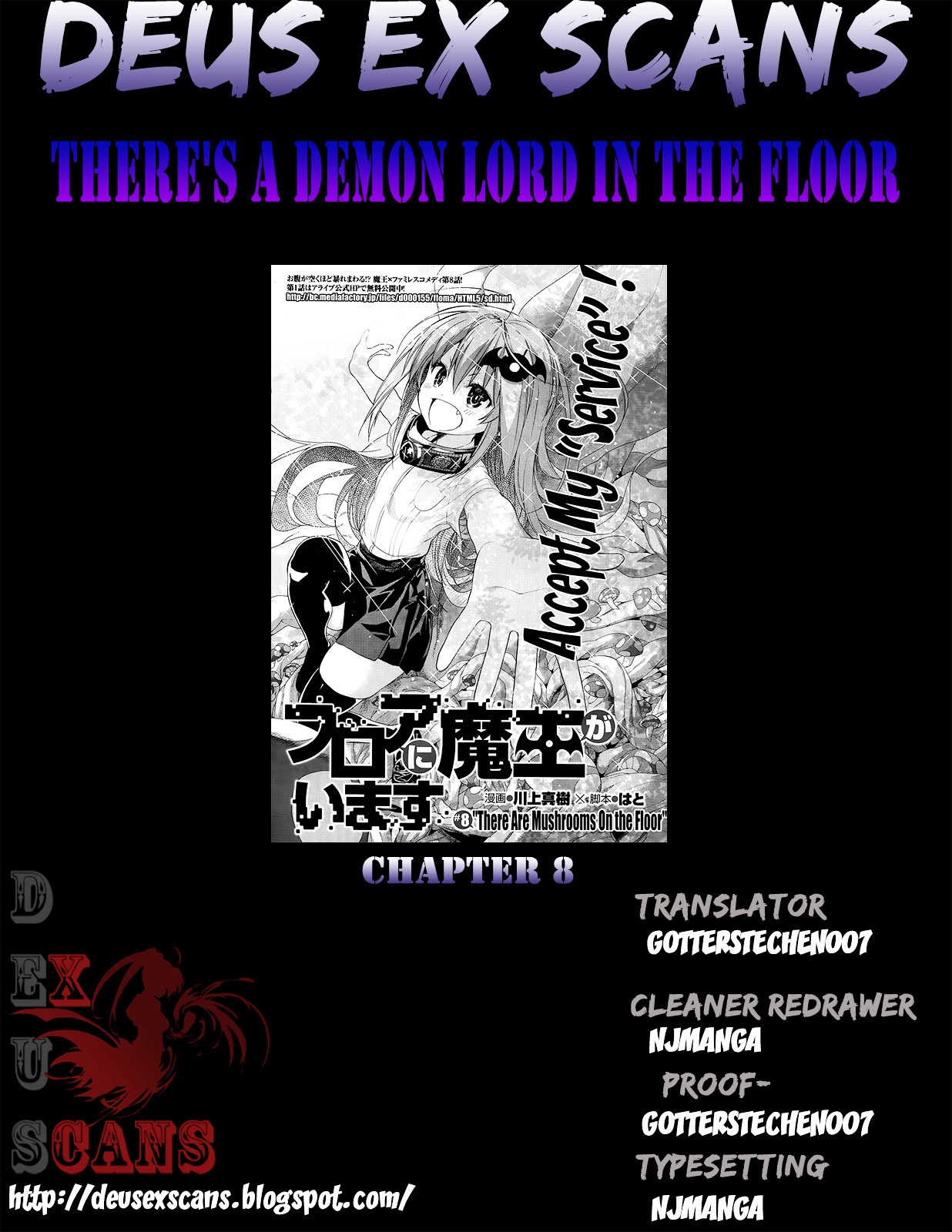 There's A Demon Lord On The Floor - Chapter 08 : "There Are Mushrooms On The Floor"