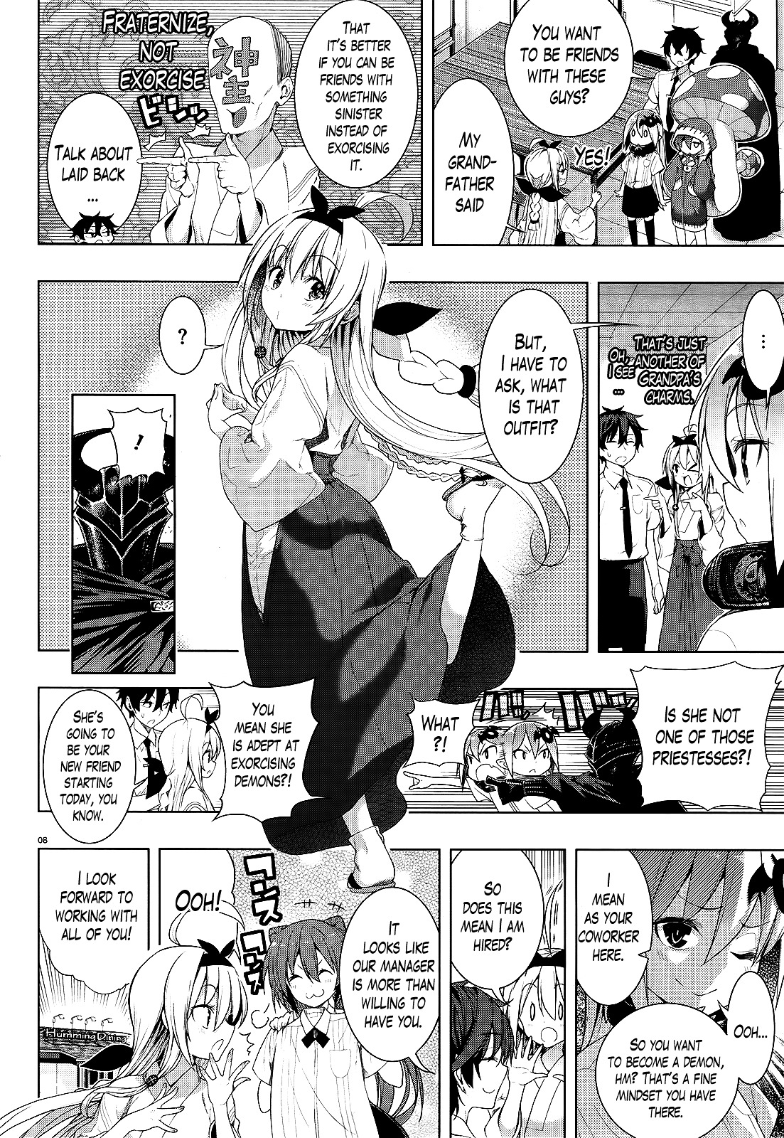 There's A Demon Lord On The Floor - Chapter 06 : There S A Miko On The Floor