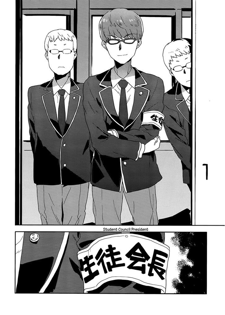 Saito-Kun Wa Chounouryokusha Rashii - Vol.1 Chapter 6 : Here Comes The Four-Eyed President! Part 1