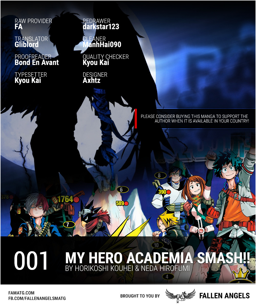 Boku No Hero Academia Smash!! - Chapter 1