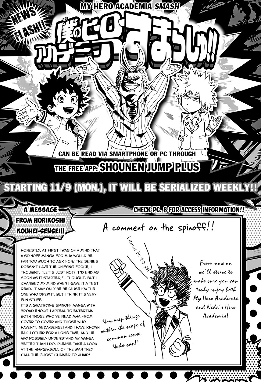 Boku No Hero Academia Smash!! - Chapter 1