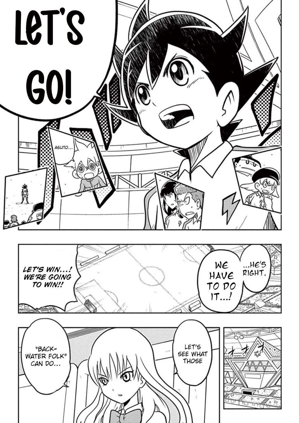 Inazuma Eleven: Ares No Tenbin - Vol.1 Chapter 1: The Raimon Soccer Club Faces A Threat Of Demise!?