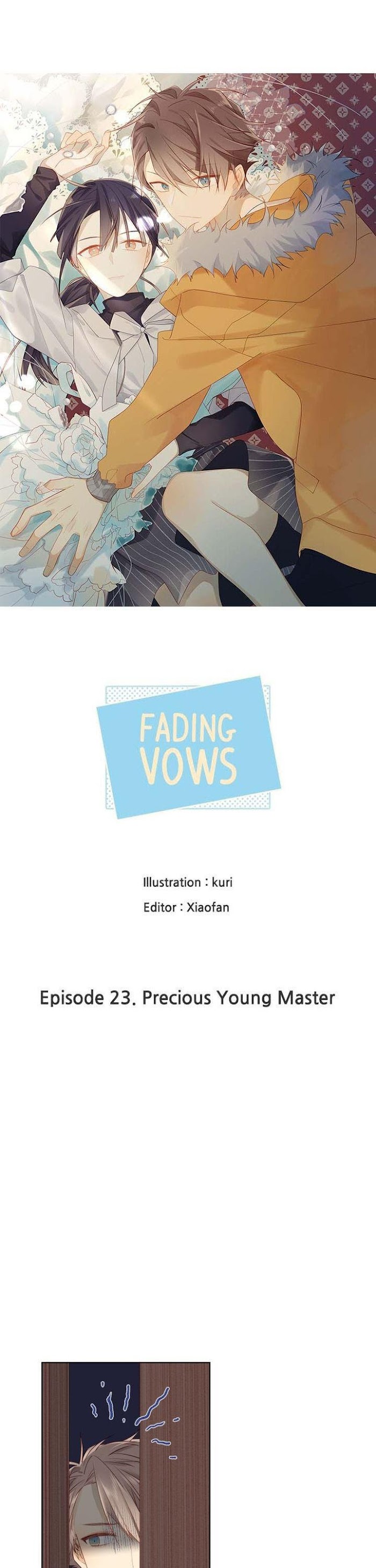 Fading Vows - Chapter 23 : Precious Young Master