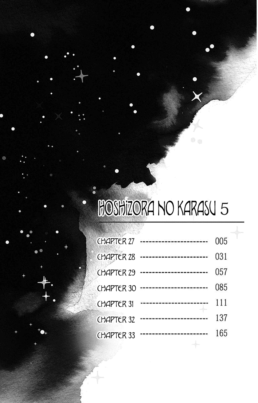 Hoshizora No Karasu - Vol.5 Chapter 27