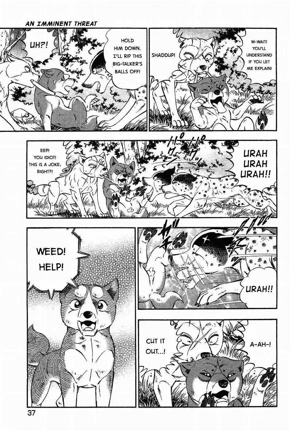 Ginga Densetsu Weed - Vol.37 Chapter 309: An Imminent Threat