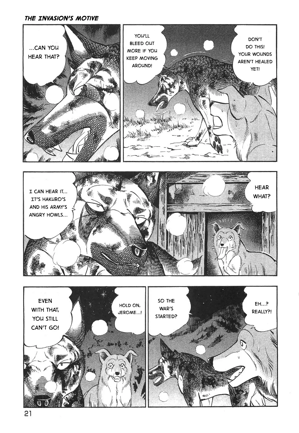 Ginga Densetsu Weed - Vol.39 Chapter 324: The Invation’s Motive