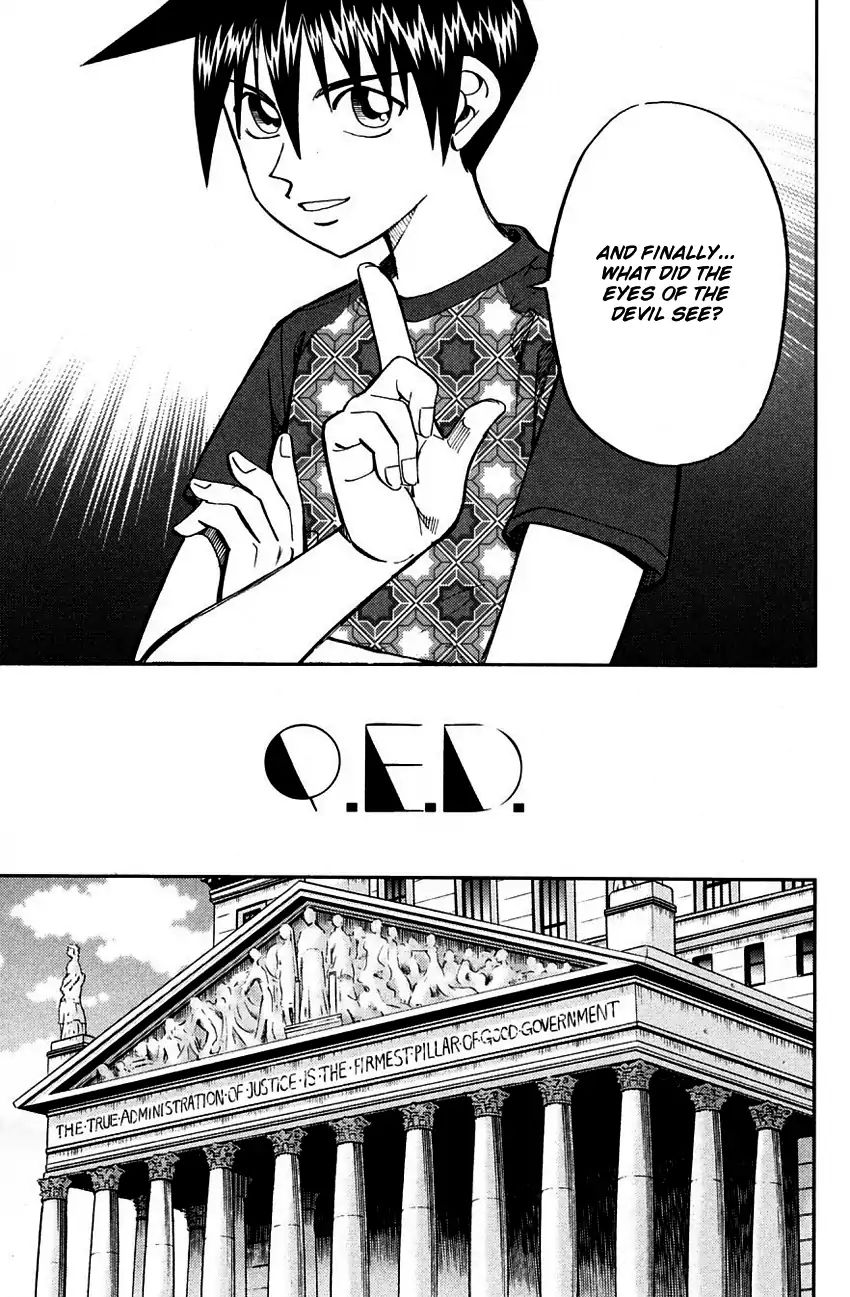 Q.e.d. - Shoumei Shuuryou - Vol.31 Chapter 60.2: The Devil In The Eyes (Part 2)