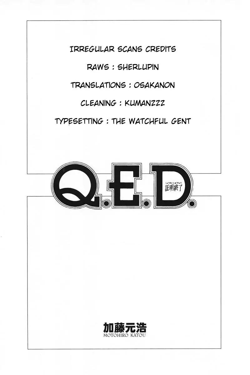 Q.e.d. - Shoumei Shuuryou - Vol.17 Chapter 32.1: Disaster Of A Disastrous Man - Part 1