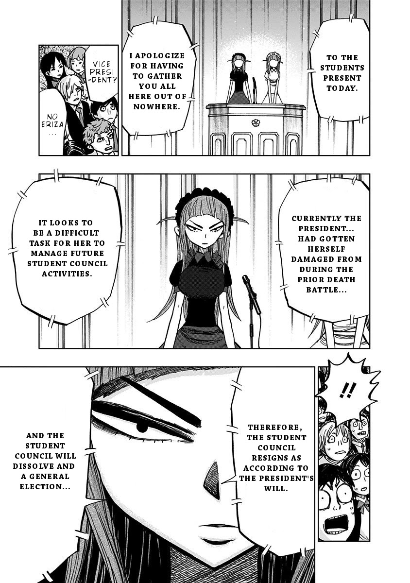 Nejimaki Kagyu - Chapter 102: Emergency Student Assembly