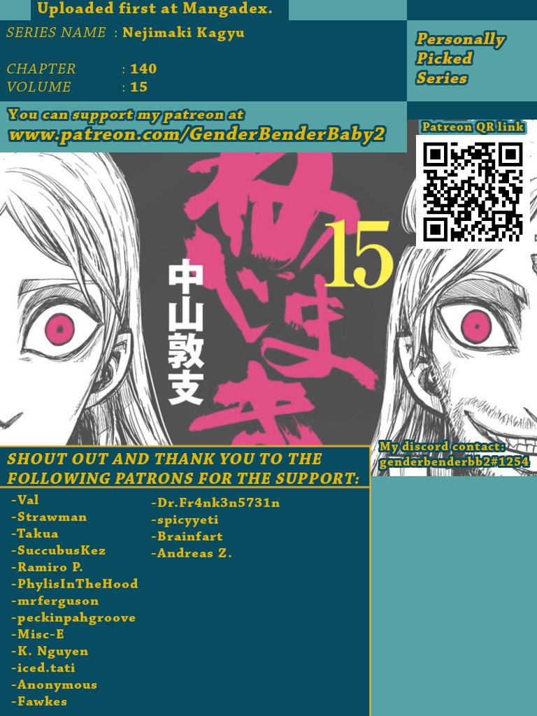 Nejimaki Kagyu - Vol.15 Chapter 140: Winding On And On