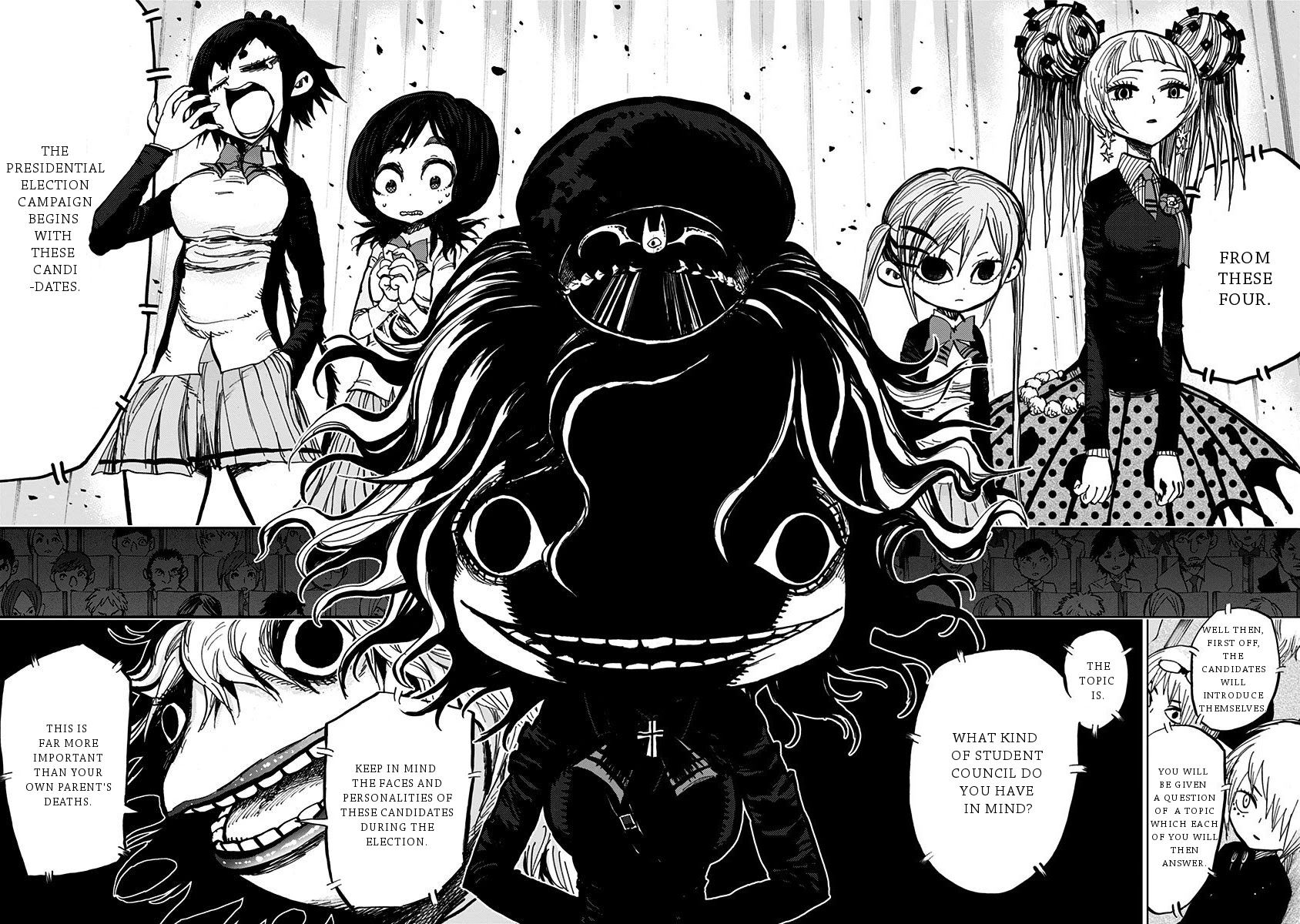 Nejimaki Kagyu - Chapter 104: Student Council Dissolution General Elections 2